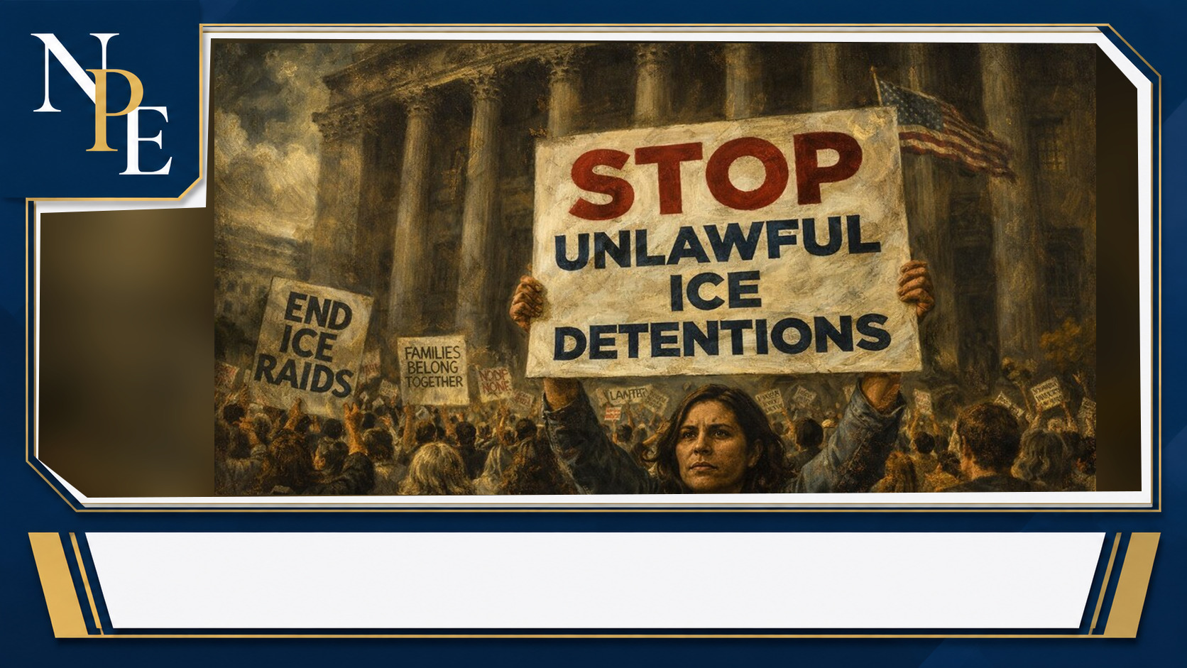 U.S. Immigration and Customs Enforcement featured editorial graphic