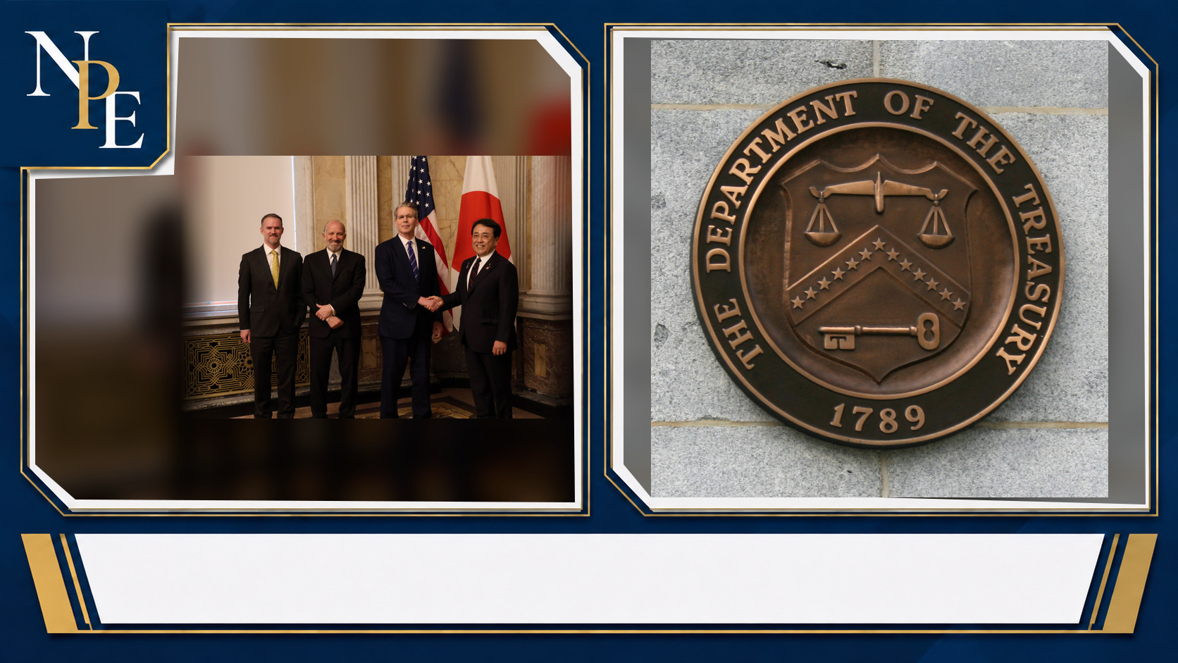 Scott Bessent and U.S. Treasury Department featured editorial graphic