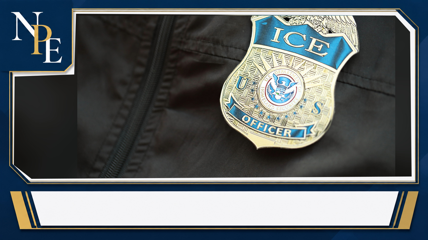 U.S. Immigration and Customs Enforcement featured editorial graphic
