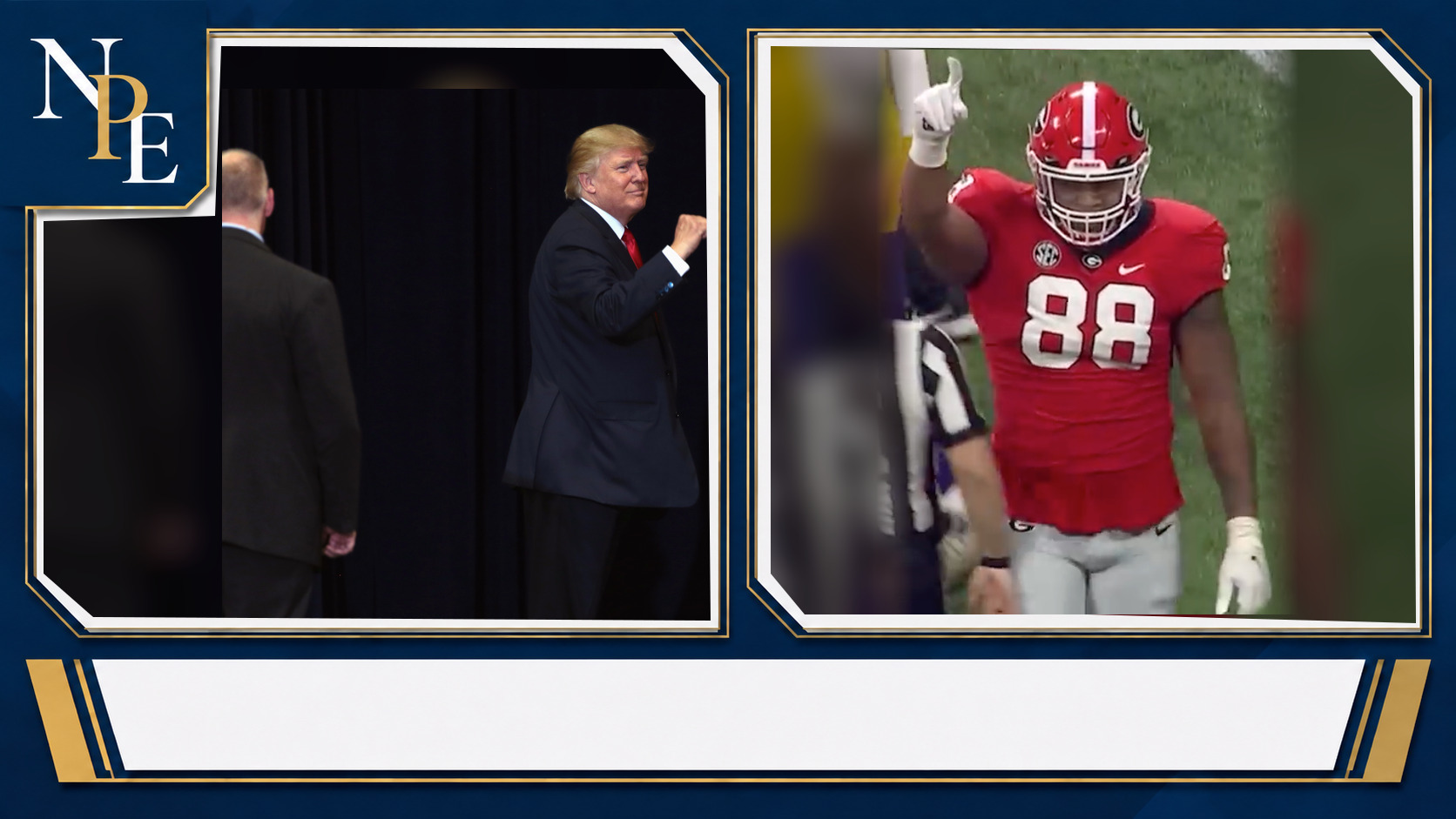 Donald Trump and Jimmy Carter featured editorial graphic
