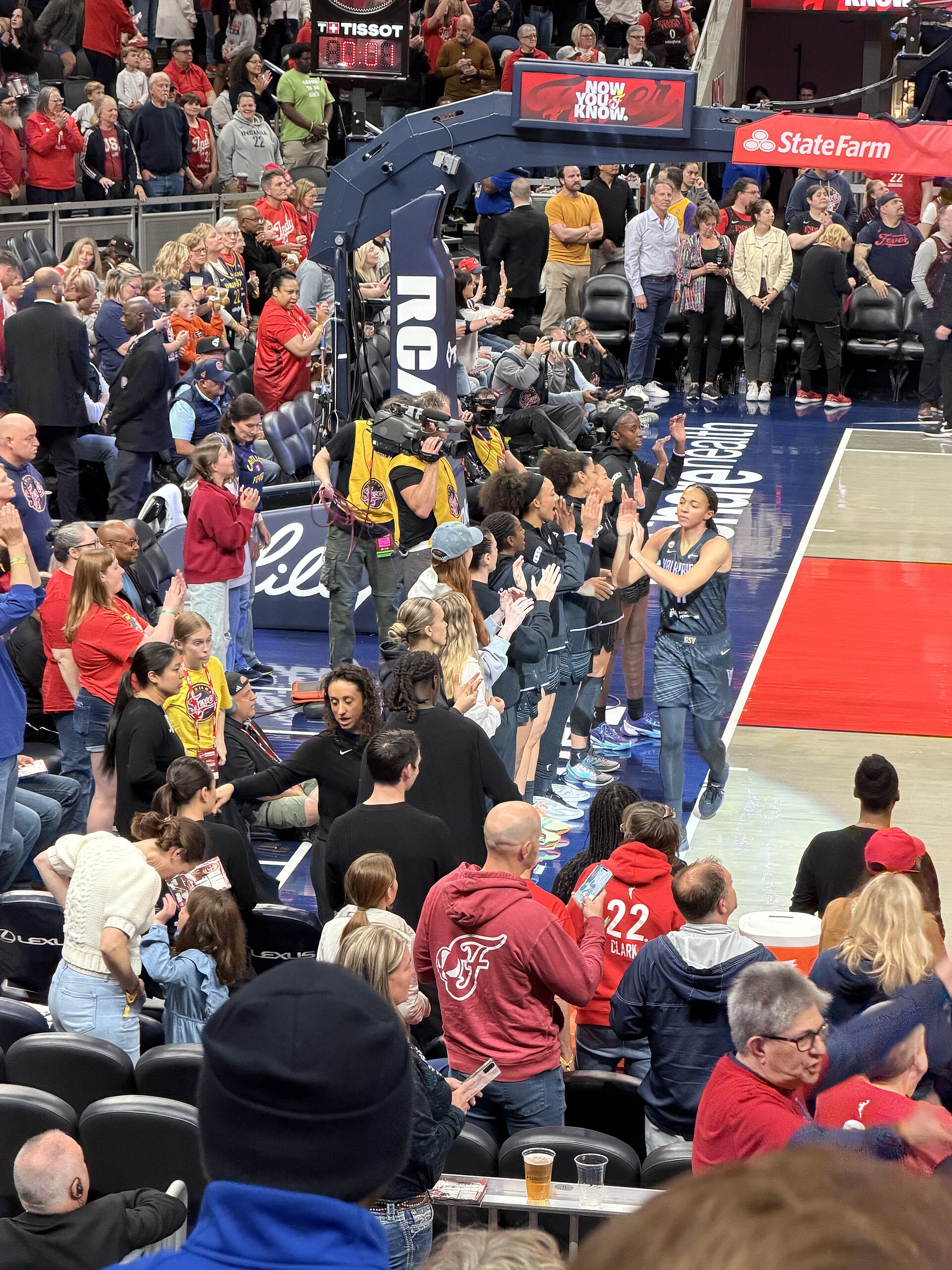 Golden State Valkyries at Indiana Fever May 2026 Sarah Stierch 03