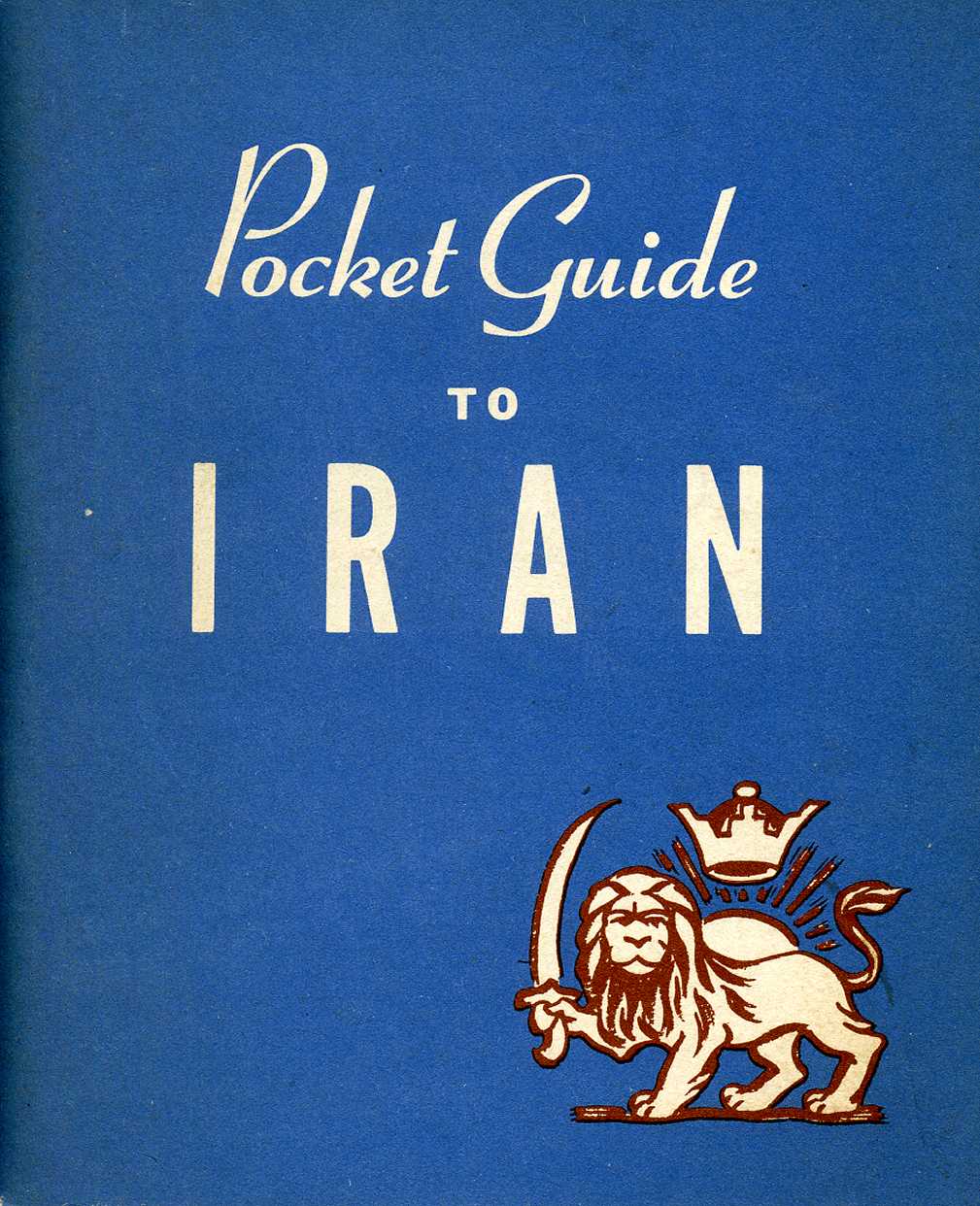 Pocket Guide to Iran, 1943