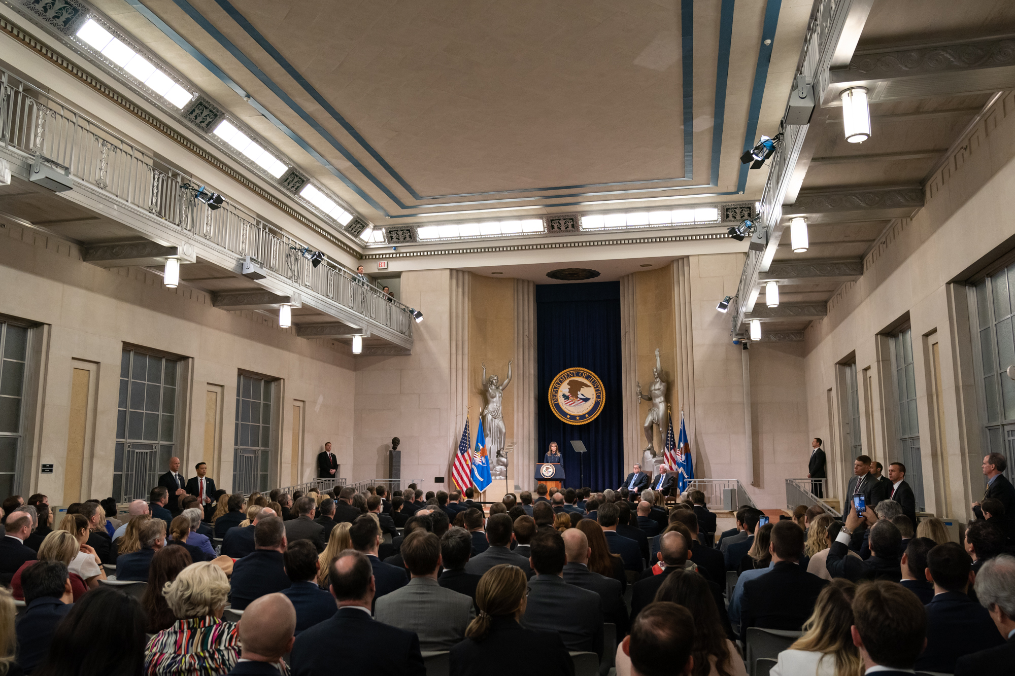 First Lady Melania Trump at the U.S. Department of Justice National Opioid Summit