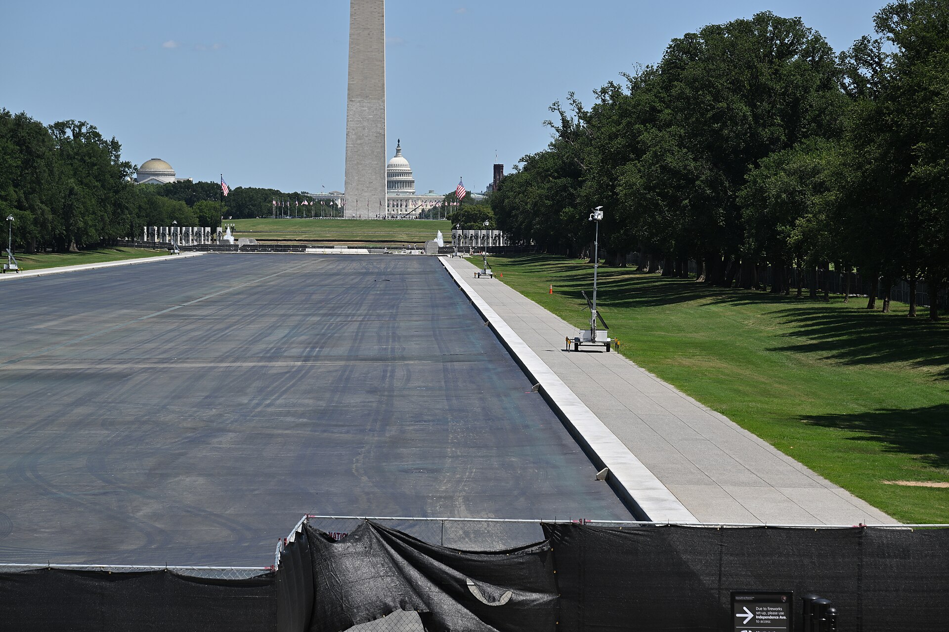 2026 07 23 Drained Lincoln Memorial Reflecting Pool Washington DC 13 52 49 1