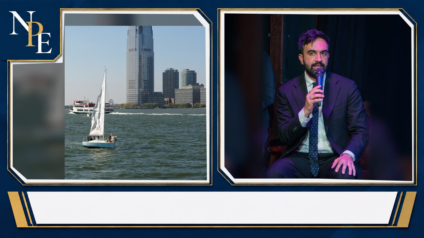 Goldman Sachs and Zohran Mamdani featured editorial graphic