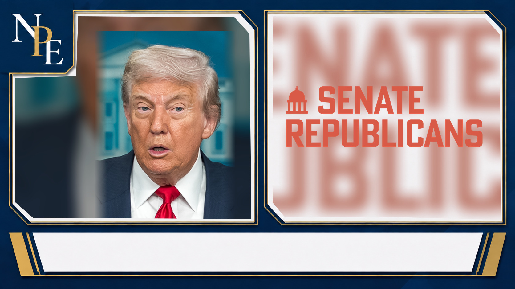Donald Trump and Republican Party featured editorial graphic