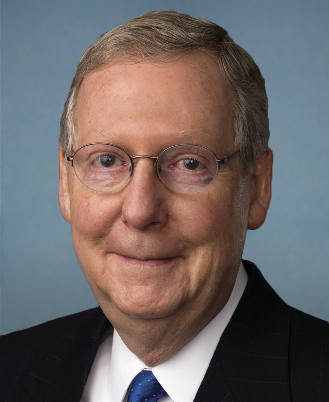 Mitch McConnell, official portrait, 112th Congress