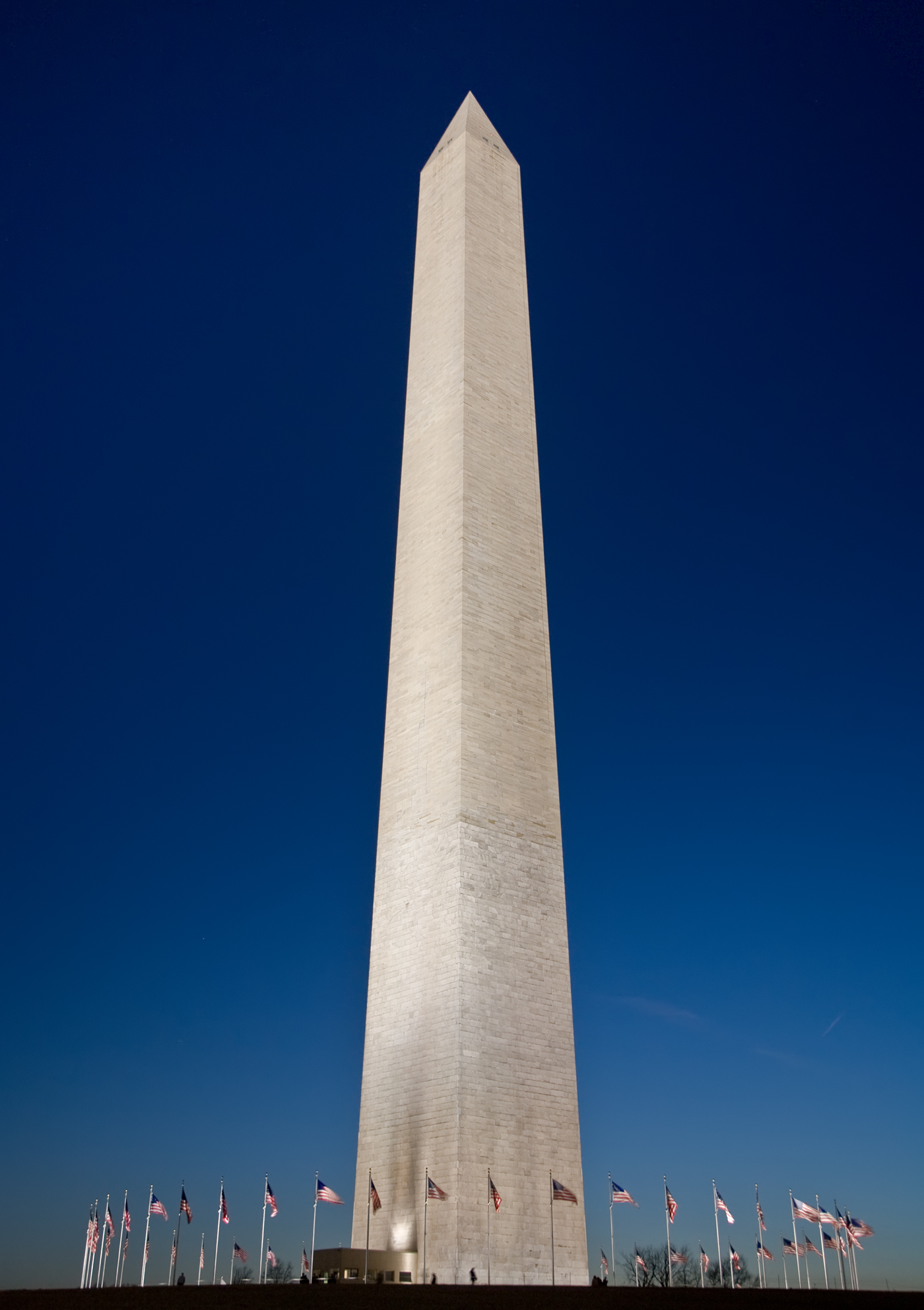 Washington Monument Dusk Jan 2006