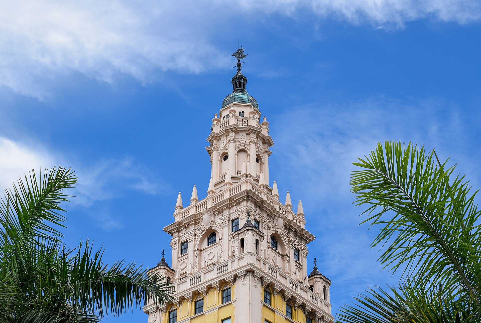 Freedom Tower Miami (top), NE view