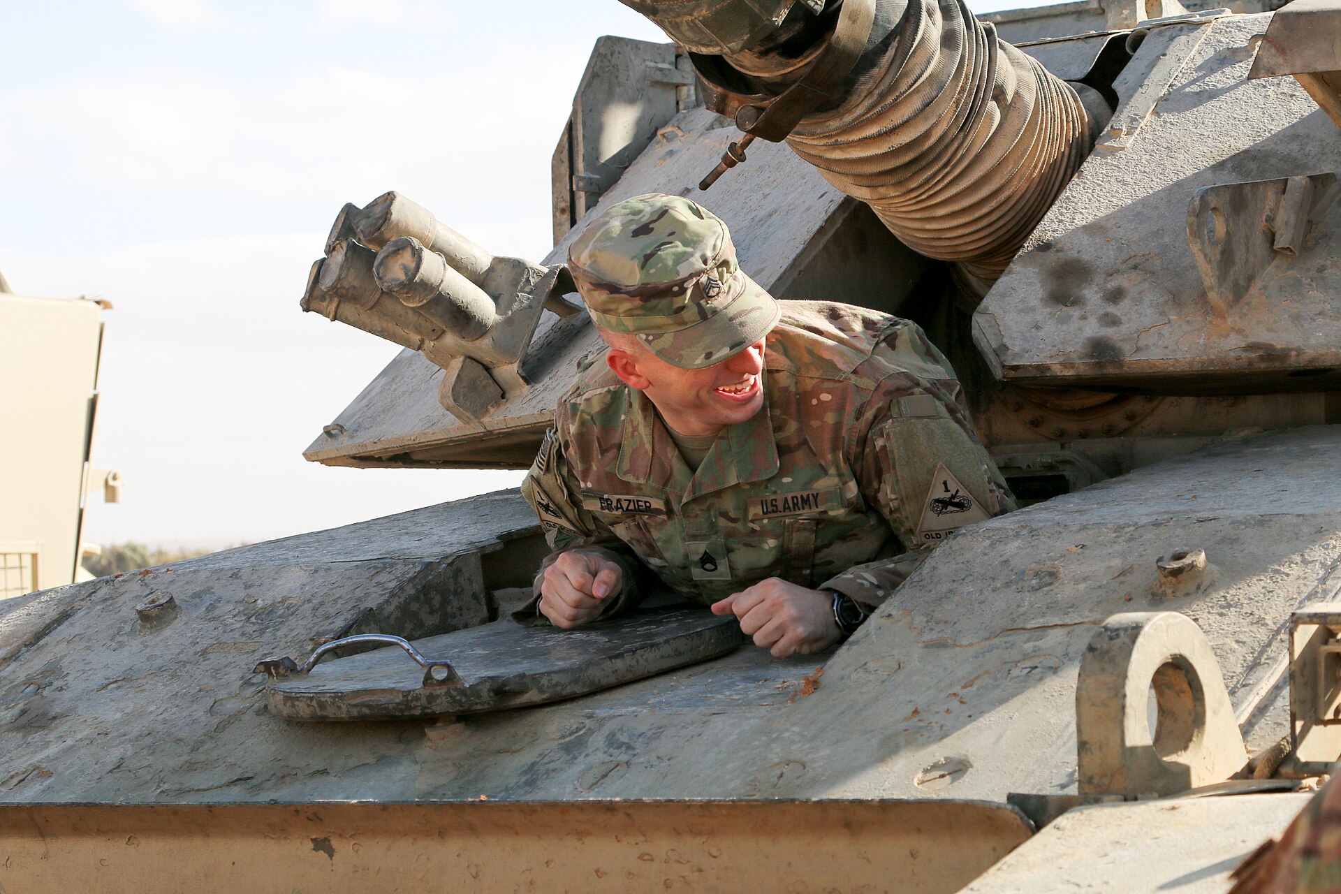 1AD tankers train with Jordanian Armed Forces 160108 A LY282 002