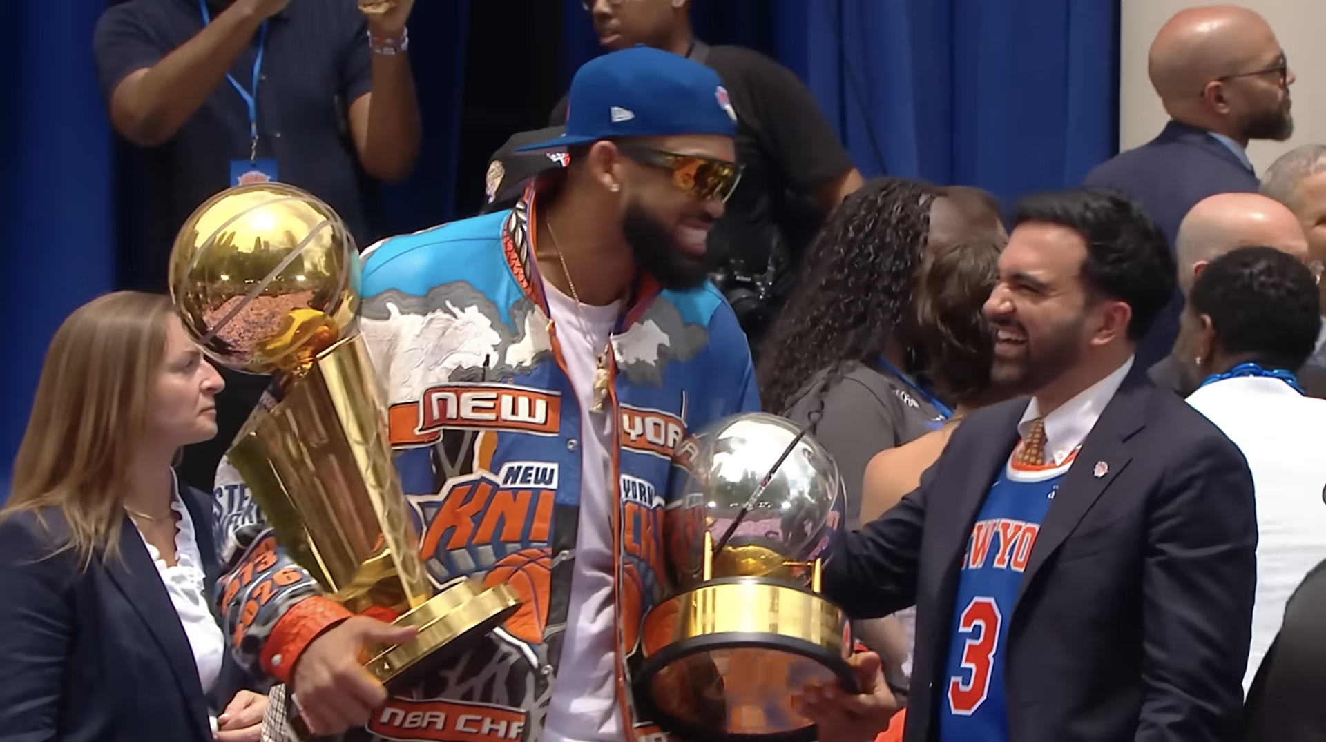 2026 NBA Champions New York Knicks City Hall Ceremony 05