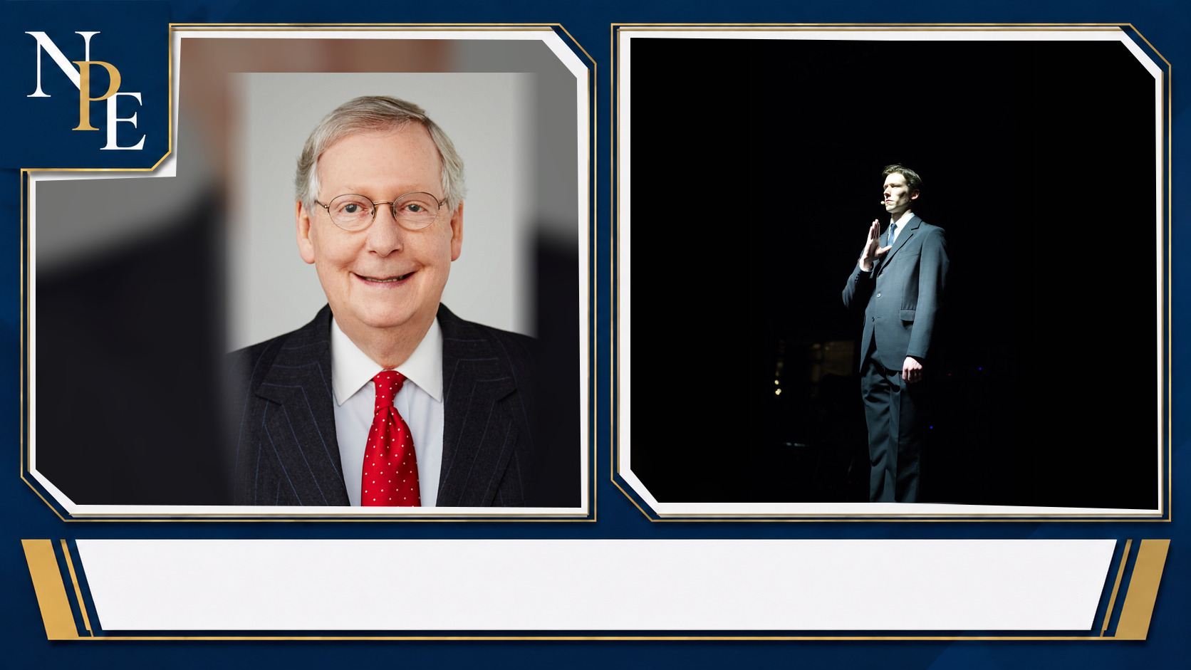 Mitch McConnell and Scott Jennings featured editorial graphic