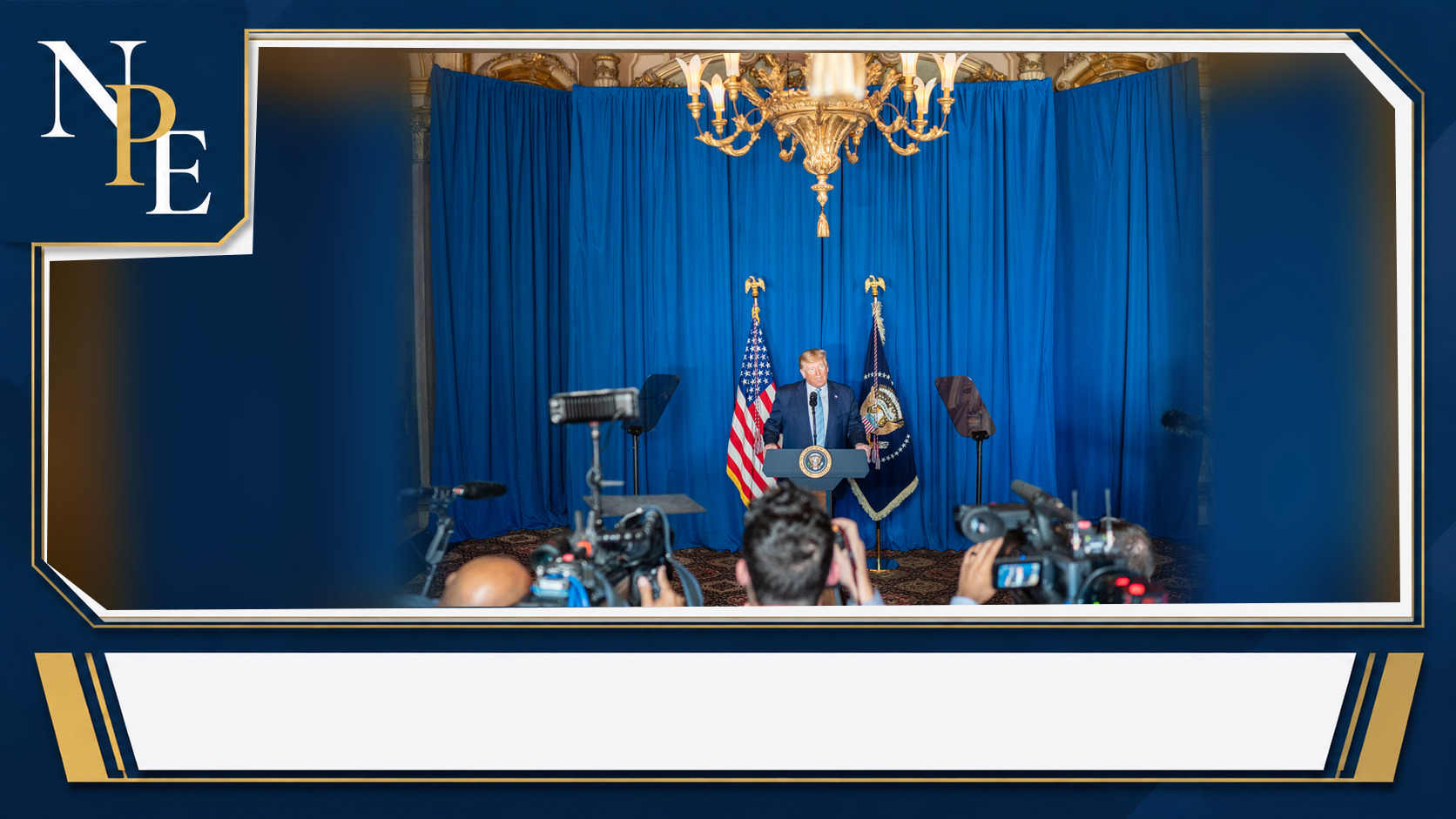 Donald Trump featured editorial graphic
