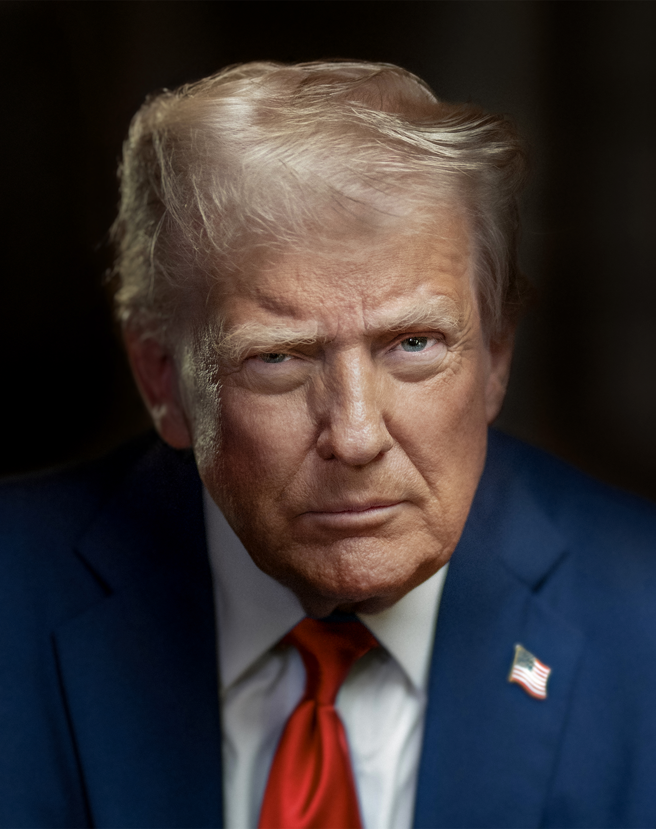 President Donald Trump Official Presidential Portrait