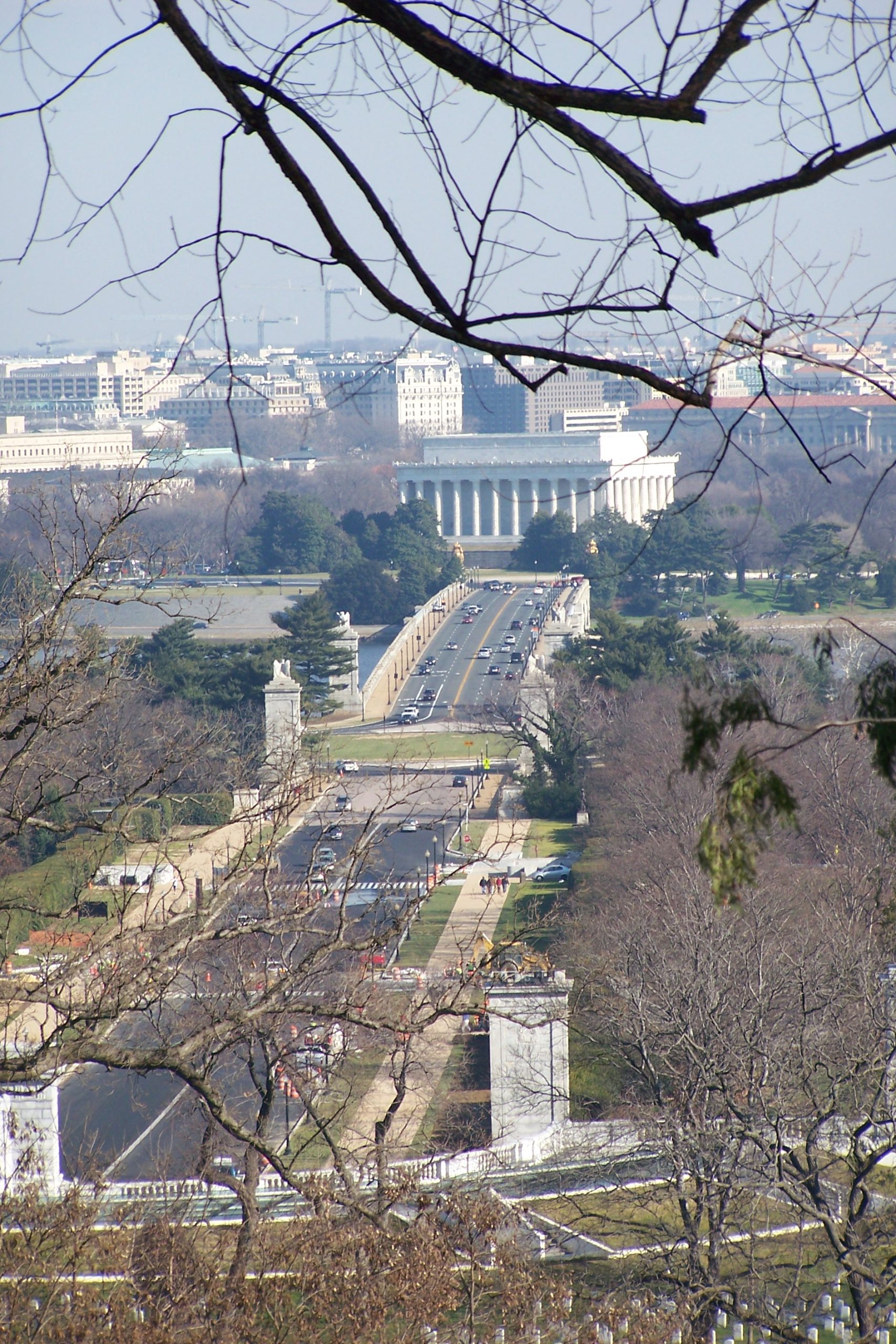 Lincoln Memorial and Arlington Memorial Bridge