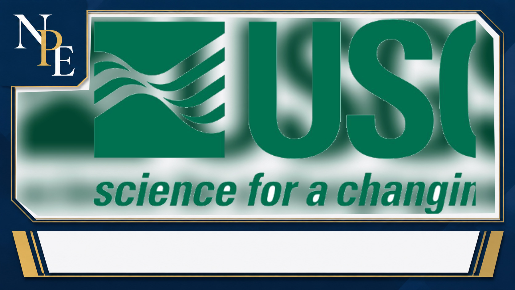 U.S. Geological Survey featured editorial graphic