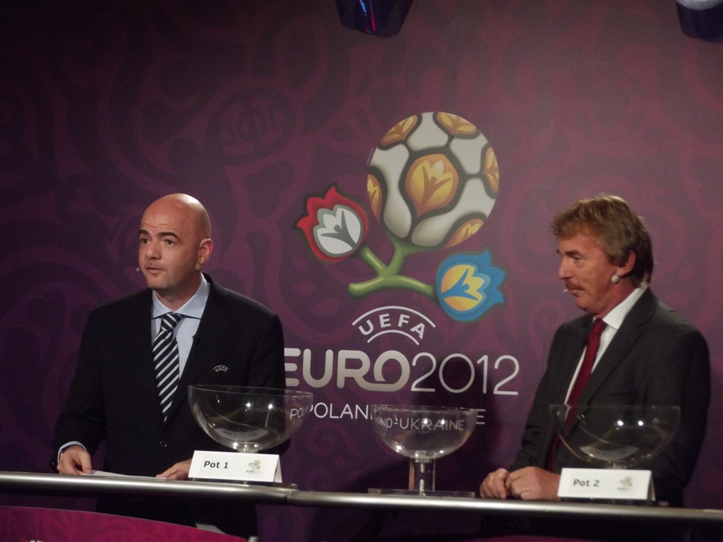 Gianni Infantino i Zbigniew Boniek