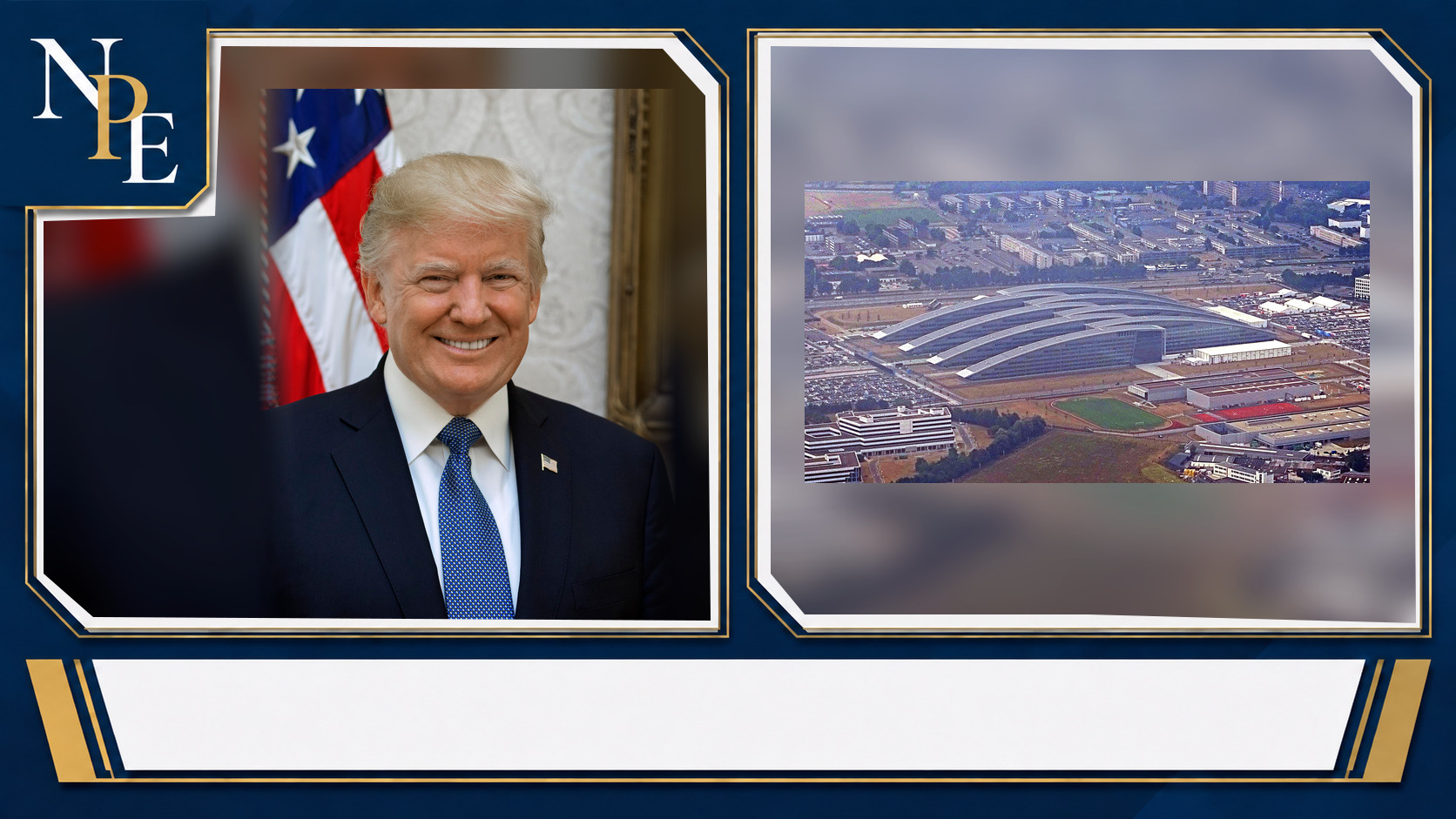 Donald Trump and NATO featured editorial graphic