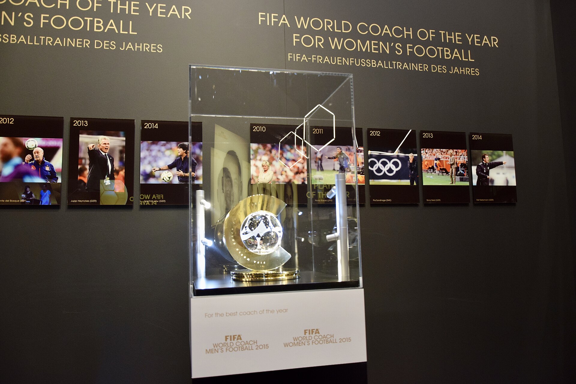 FIFA Ballon D‘OR Awards, FIFA Museum, Zurich 08