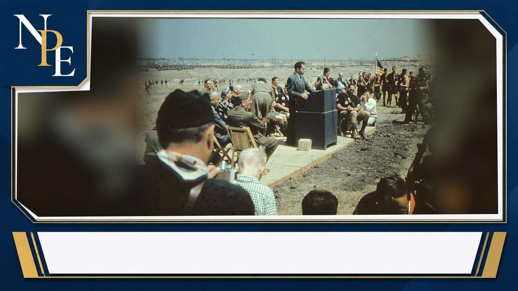 Richard Nixon featured editorial graphic