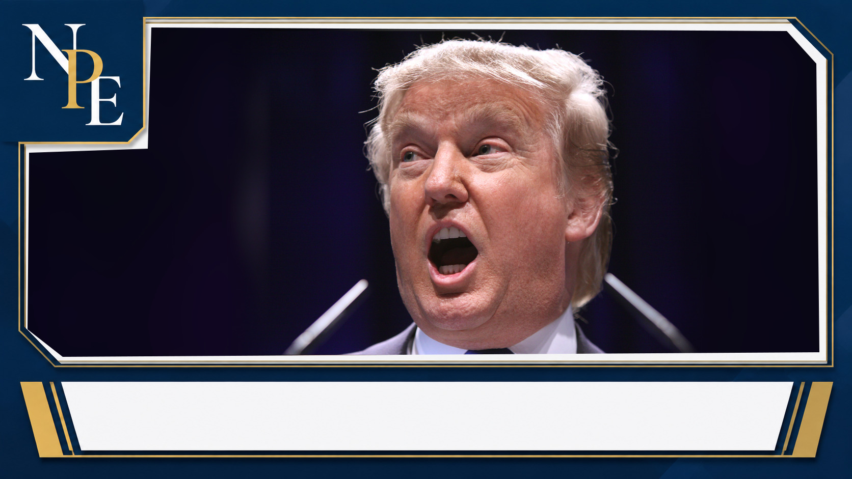 Donald Trump featured editorial graphic