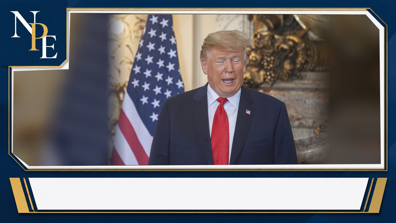 Donald Trump featured editorial graphic