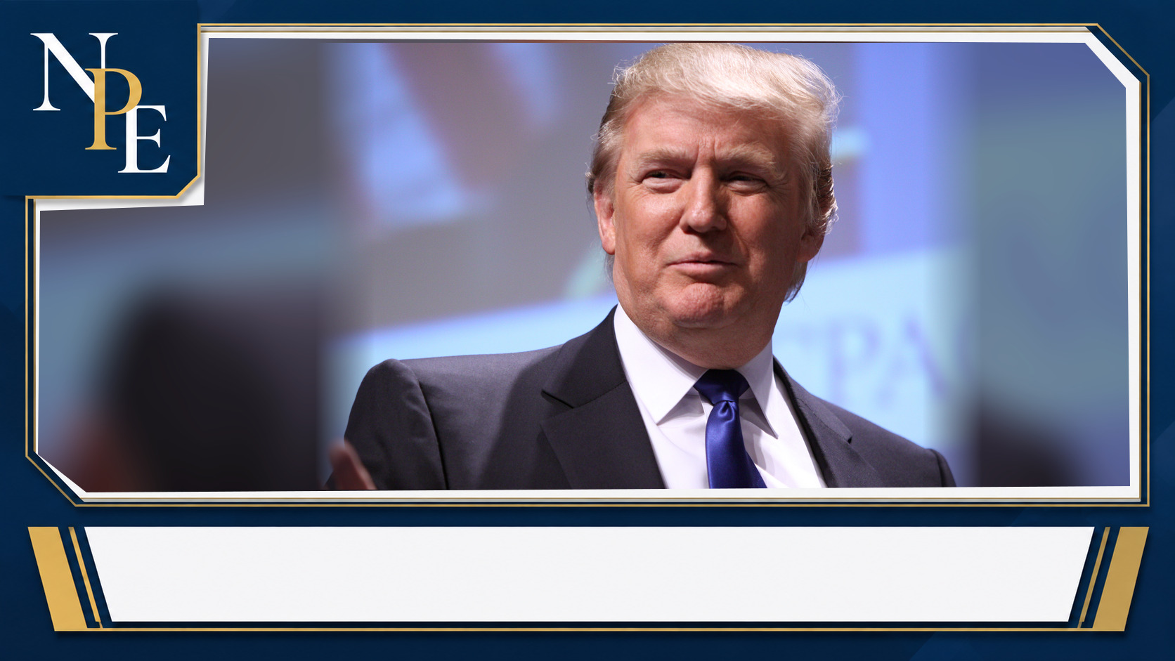 Donald Trump featured editorial graphic