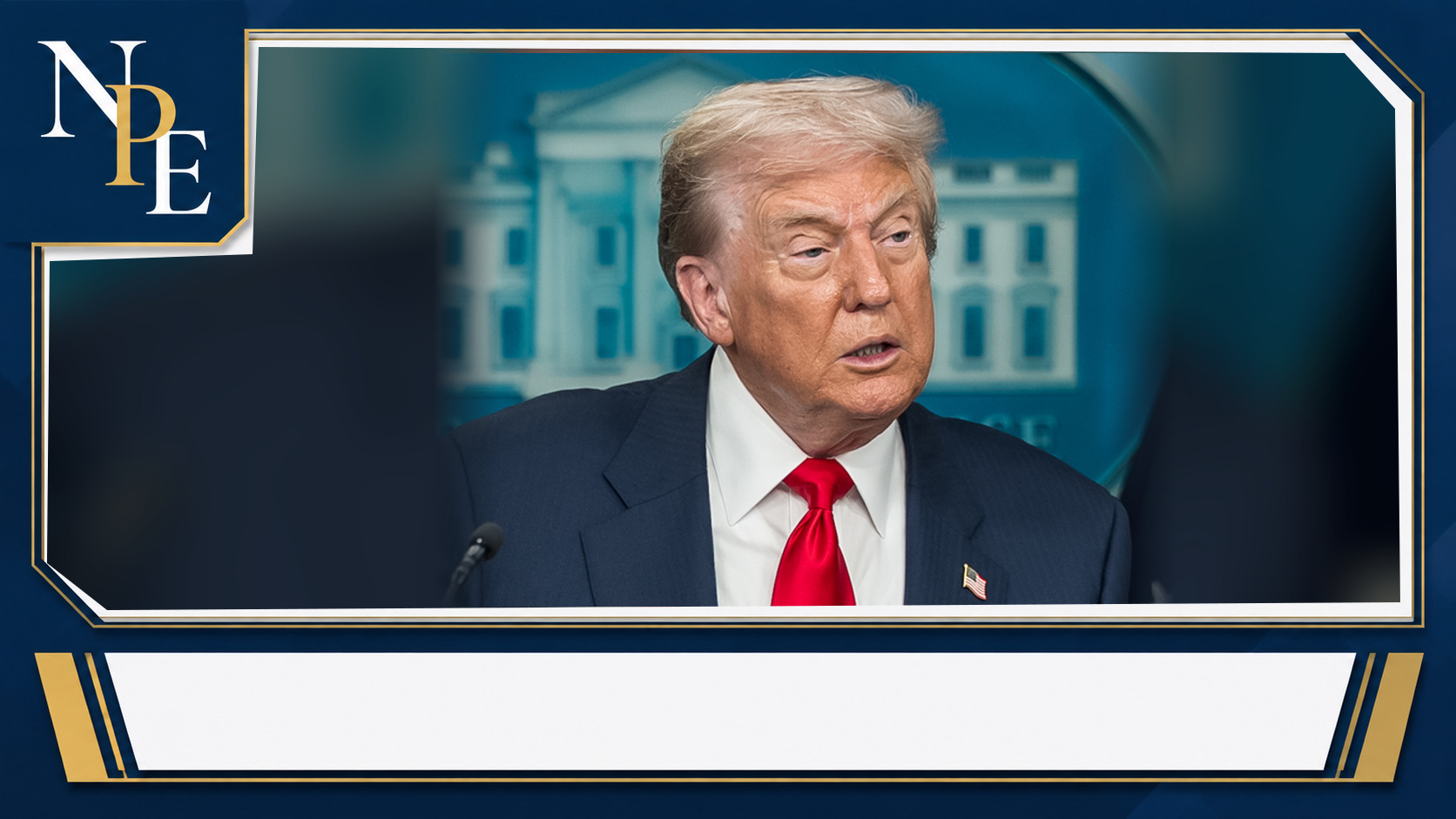 Donald Trump featured editorial graphic