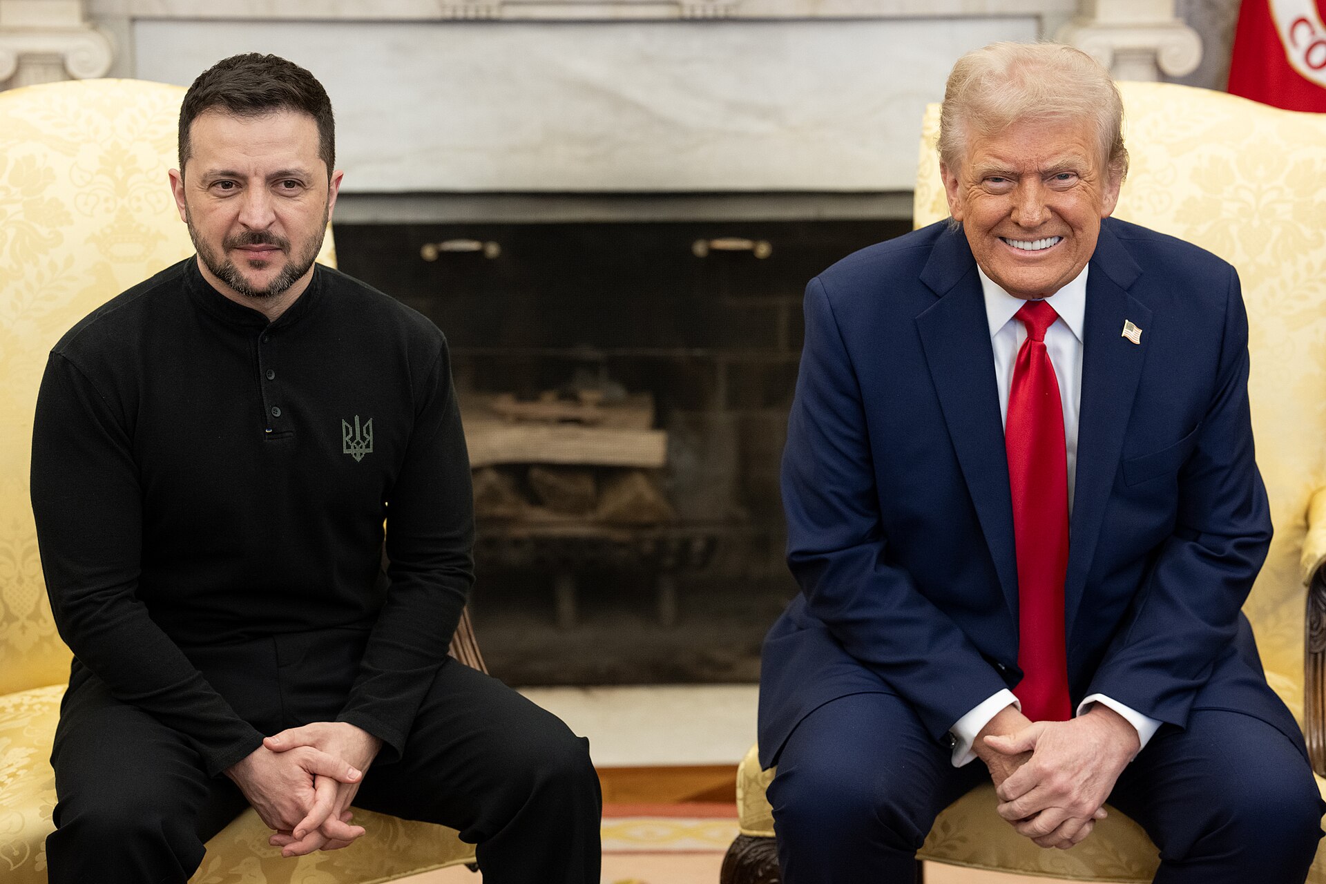 President Donald Trump and Volodymyr Zelenskyy of Ukraine on Friday, 28 February 2025 at the White House in Washington, D.C., USA