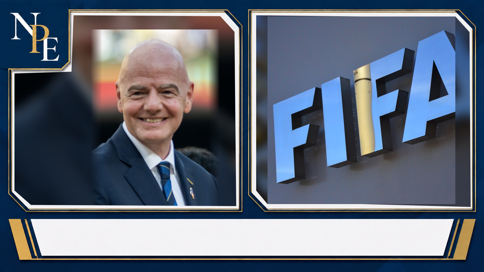 Gianni Infantino and FIFA featured editorial graphic