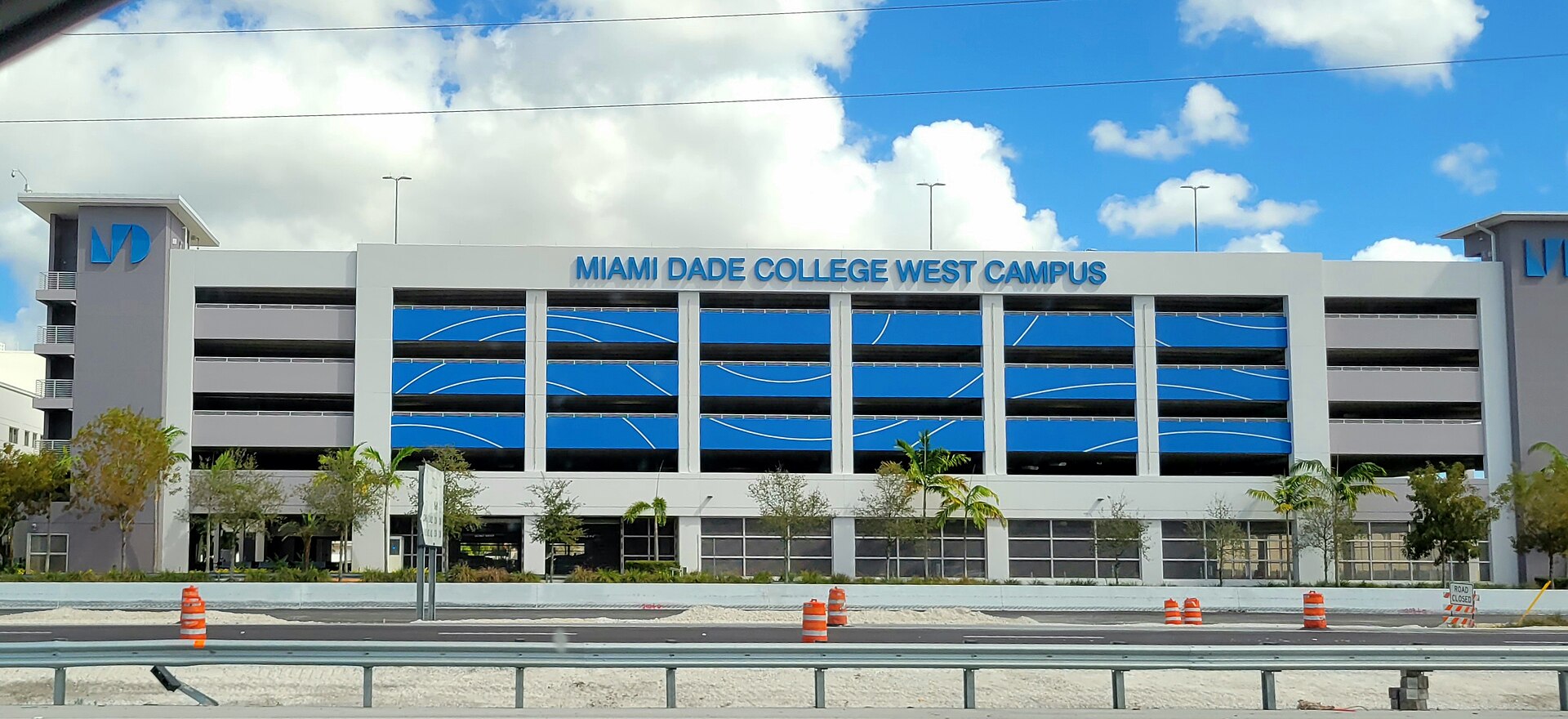 Miami Dade College West Campus as seen from FL turnpike